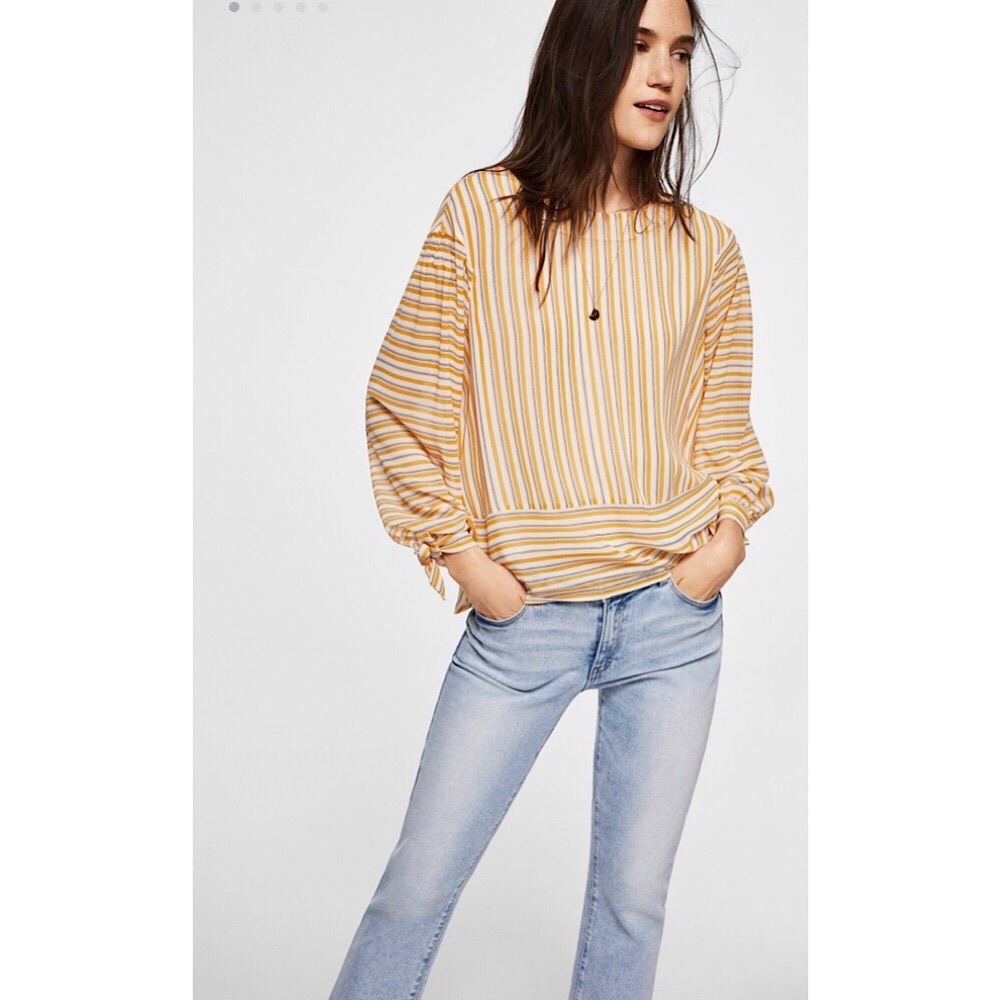 Multi-striped Top